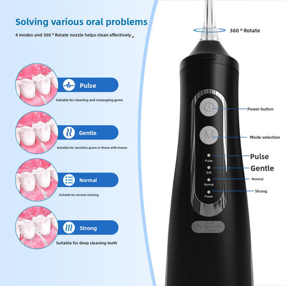 Portable Electric Dental Water Flosser