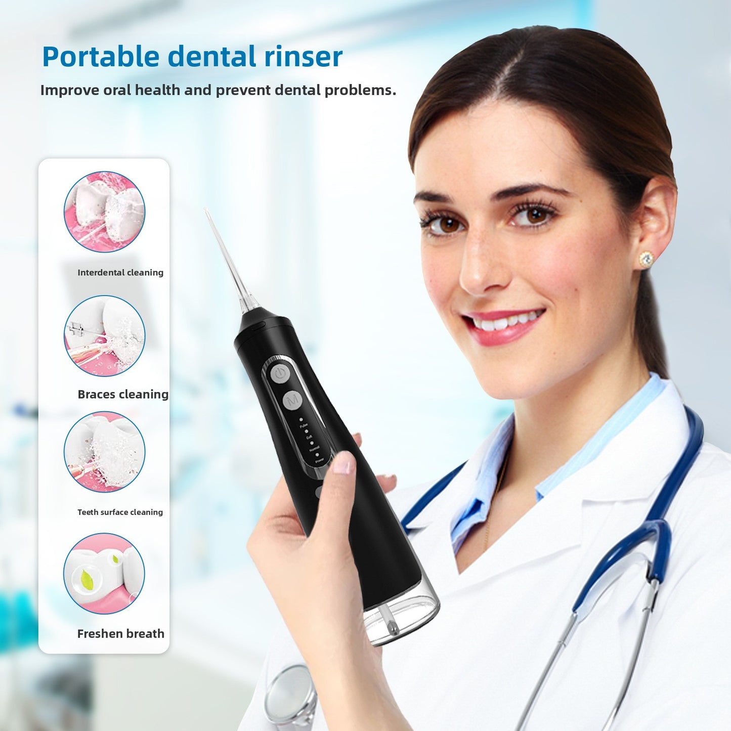 Portable Electric Dental Water Flosser